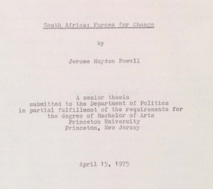 South Africa Jerome Powell