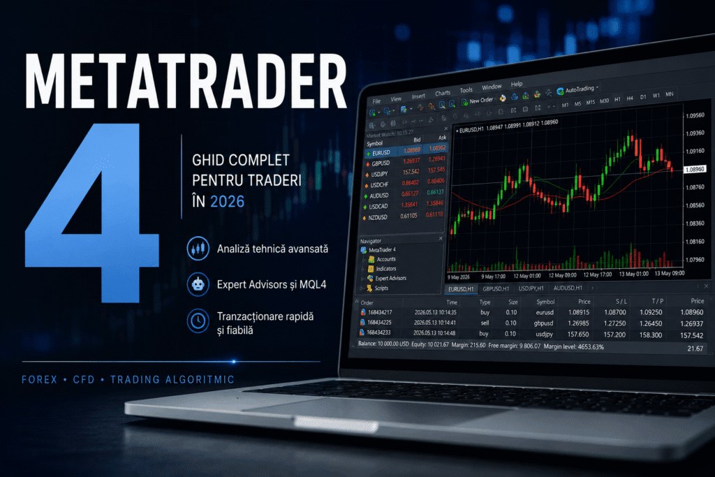 MetaTrader 4 MT4 – platformă de tranzacționare Forex și CFD în 2026