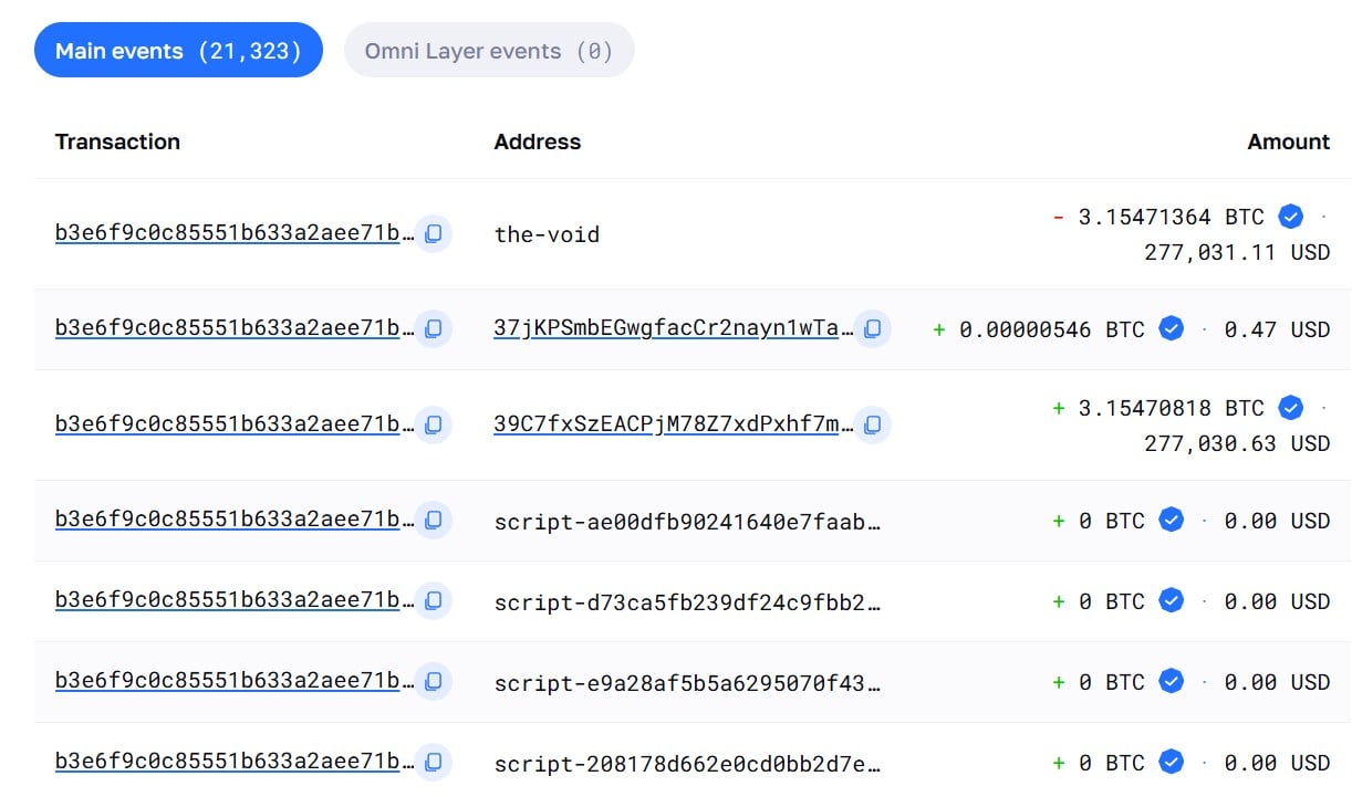 tranzactii pe block Blockchain