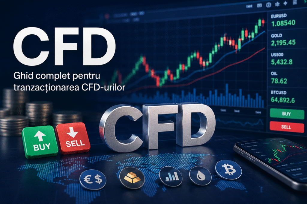 Tranzacționare CFD pe acțiuni, indici, valute și alte active financiare