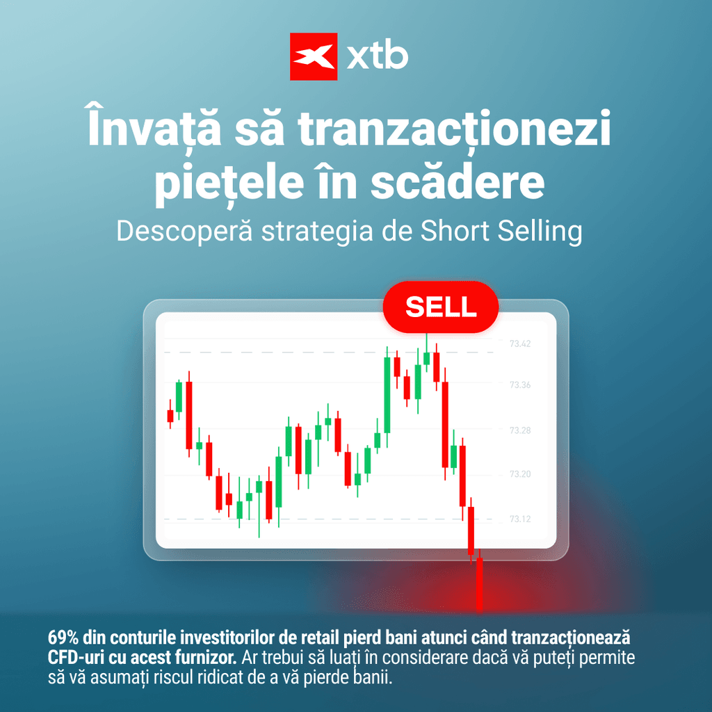 invata sa trazactionezi pietele in scadere xtb