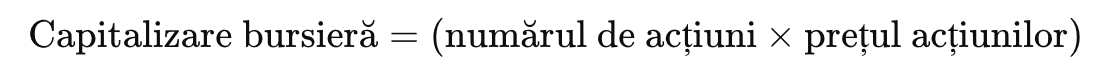 Capitalizare bursieră