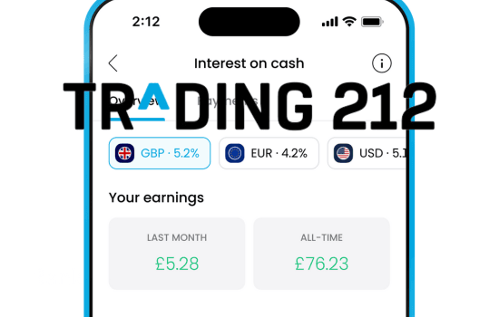 trading 212 cont sold