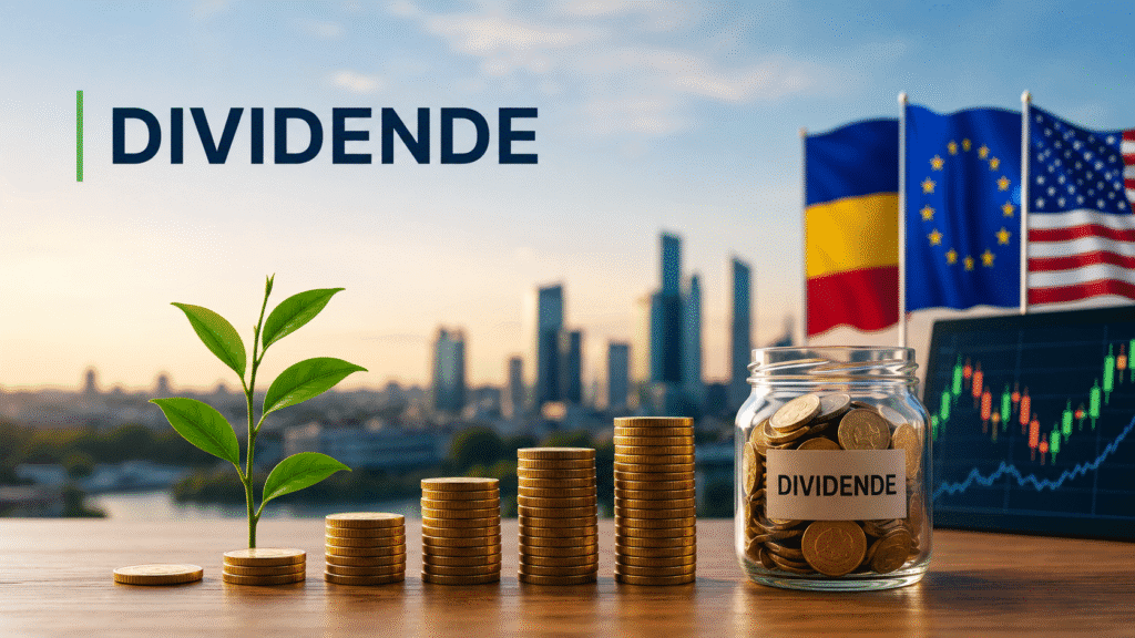 Cele mai bune acțiuni cu dividende 2026: România, Europa și SUA