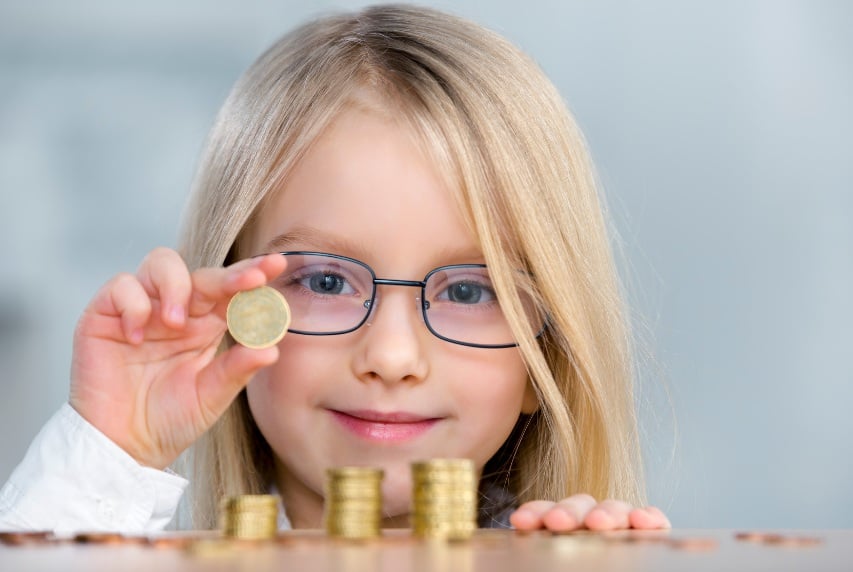 investitie bani copii