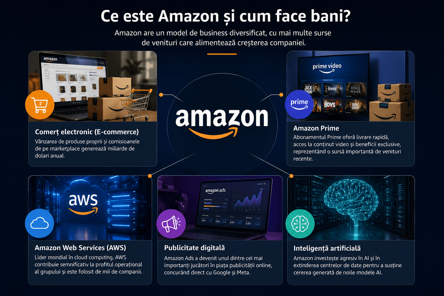 Ce este Amazon și cum face bani