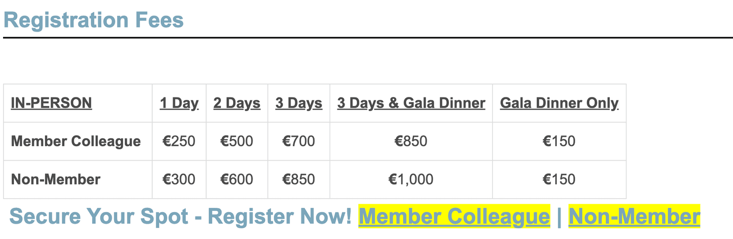 38th Annual IFTA Conference