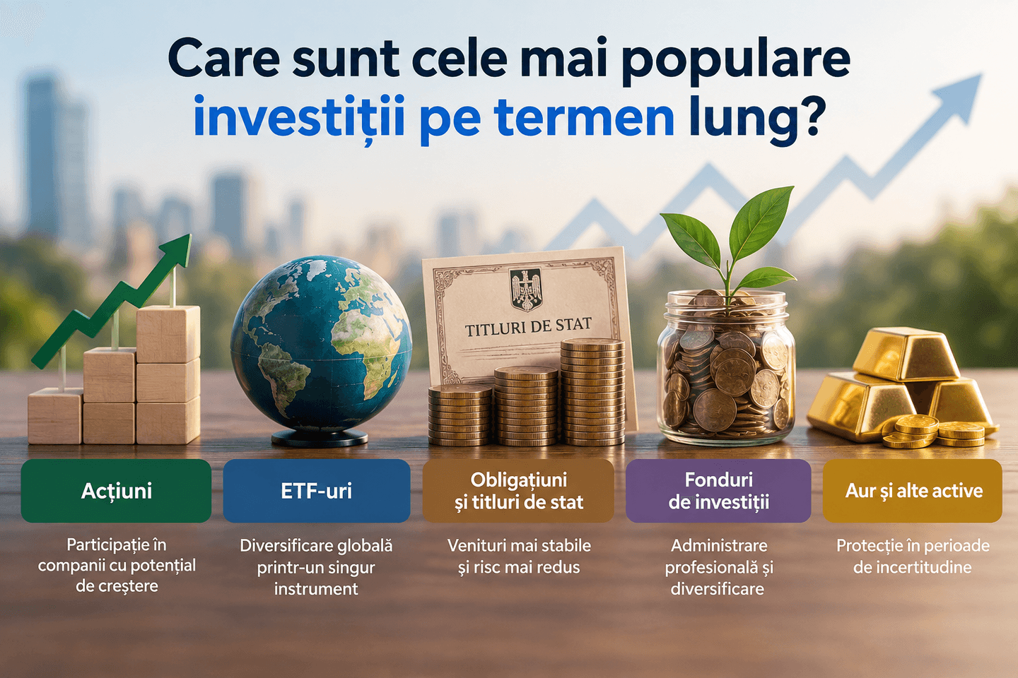 cele mai populare investiții pe termen lung