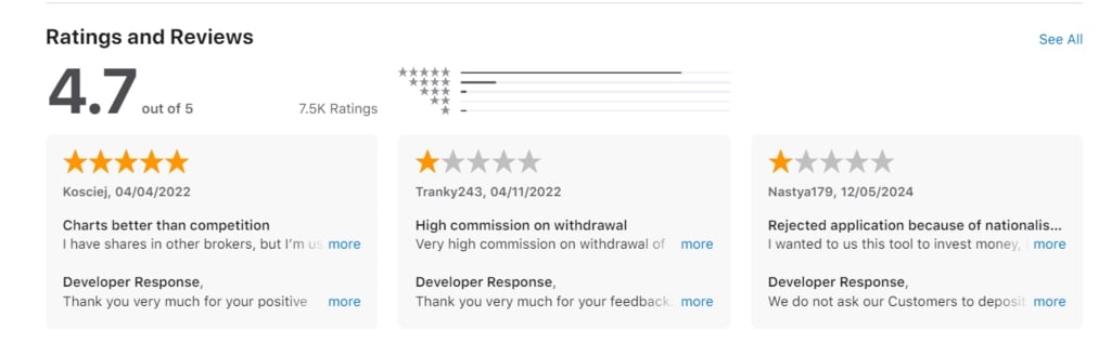 Recenzii pozitive pe platforma App Store