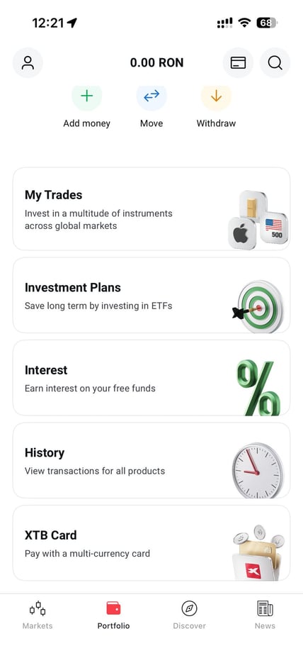 platforma xStation xtb romania