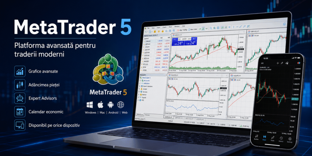 MetaTrader 5 (MT5) este una dintre cele mai populare platforme de tranzacționare din lume