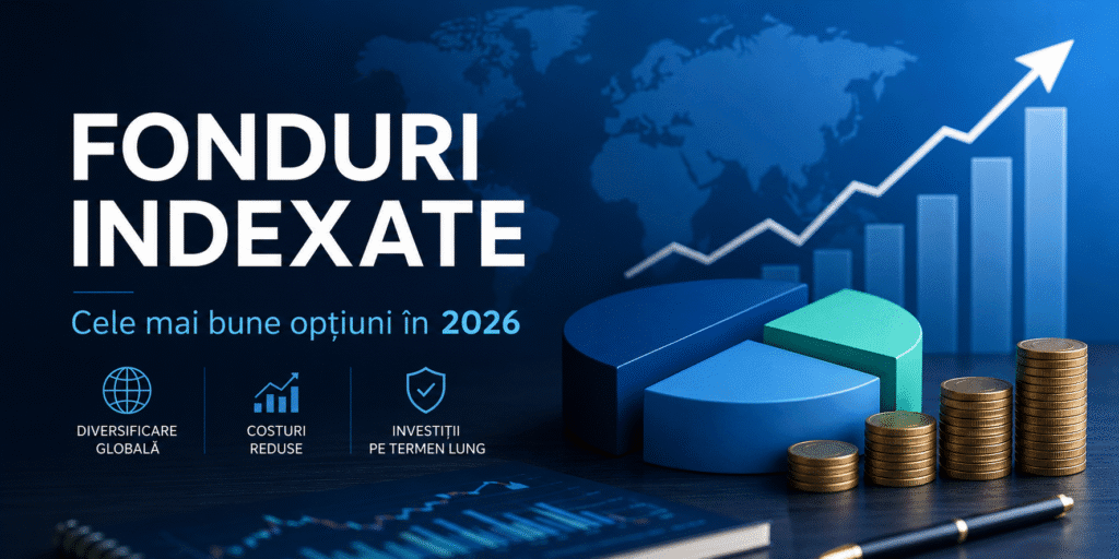 Fonduri indexate în România în 2026 – diversificare globală, costuri reduse și investiții pe termen lung