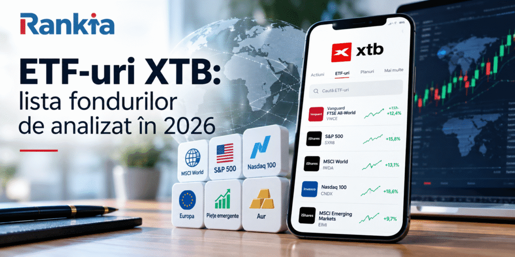 ETF-uri XTB: Ghidul fondurilor de analizat