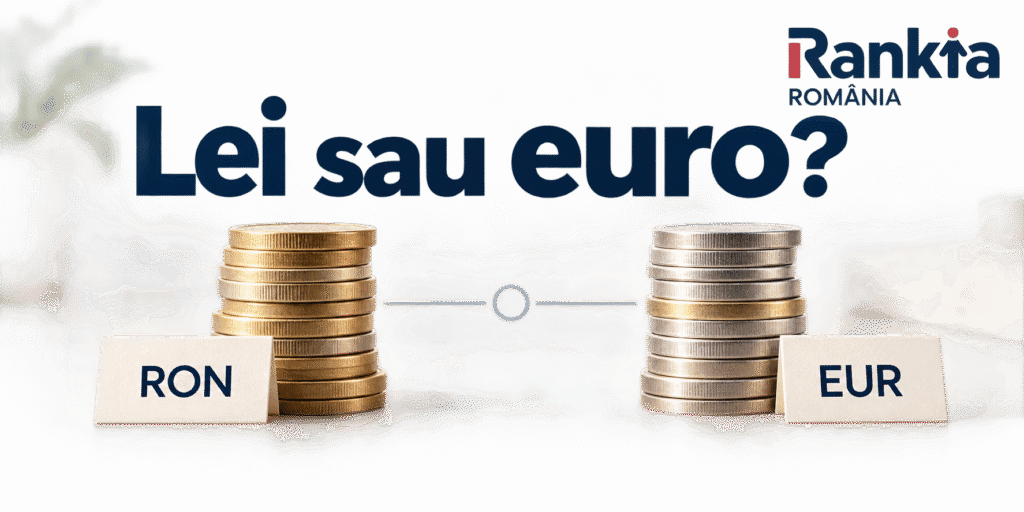 Lei sau euro pentru economii în 2026